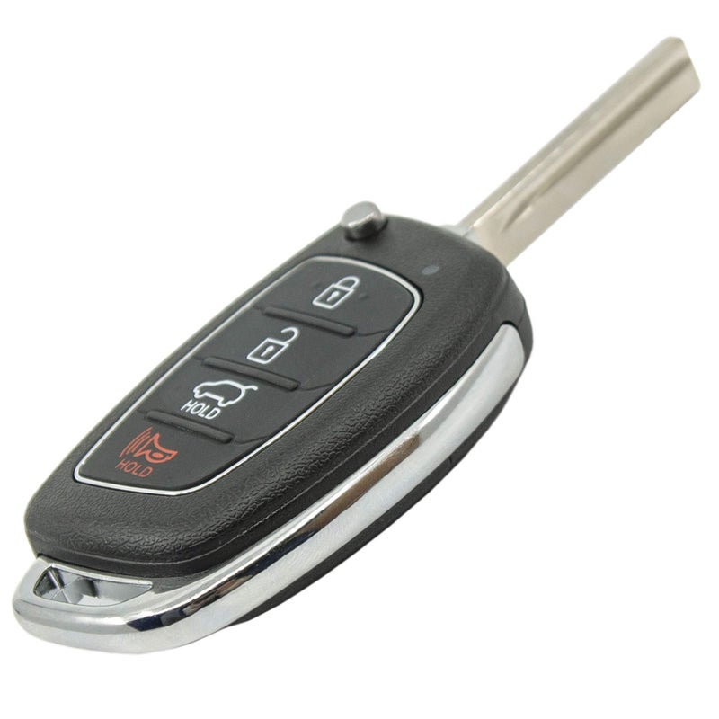 Keyless2Go بديل Keyless2Go لجهاز التحكم عن بُعد لسيارة هيونداي سانتا في TQ8-RKE-3F04 95430-4Z100 - Image 4